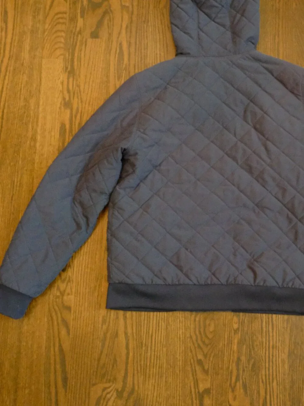 The North Face Quilted Sherpa Jacket Men's Medium Navy